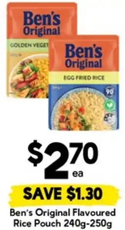 Drakes Ben's Original Flavoured Rice Pouch offer