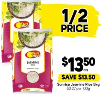 Drakes Sunrice Jasmine Rice offer