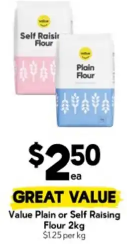 Drakes Value Plain or Self Raising Flour offer