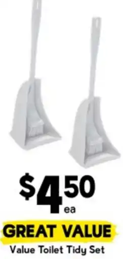 Drakes Value Toilet Tidy Set offer
