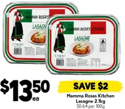Drakes Mamma Rosas Kitchen Lasagne offer