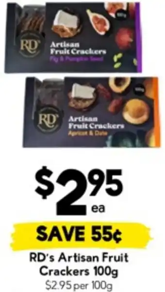 Drakes RD's Artisan Fruit Crackers offer