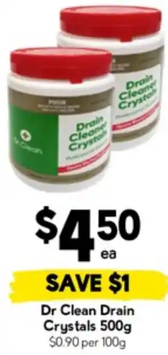 Drakes Dr Clean Drain Crystals offer