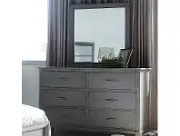 LivingStyles Madalyn Solid American Poplar Timber Dressing Table with Mirror offer