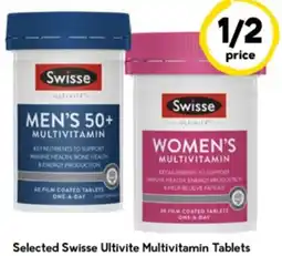 Drakes Selected Swisse Ultivite Multivitamin Tablets offer