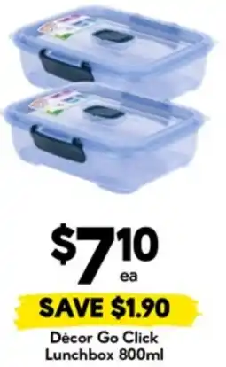 Drakes Décor Go Click Lunchbox offer