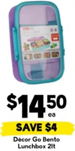 Drakes Décor Go Bento Lunchbox offer