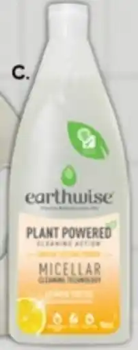 Drakes Earthwise Plant Powered Micellar Dish Liquid offer