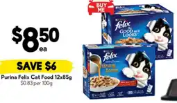 Drakes Purina Felix Cat Food offer