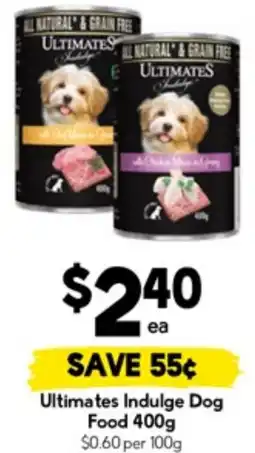 Drakes Ultimates Indulge Dog Food offer