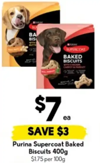 Drakes Purina Supercoat Baked Biscuits offer