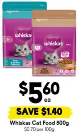 Drakes Whiskas Cat Food offer