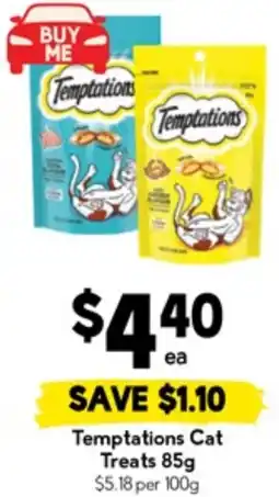 Drakes Temptations Cat Treats offer