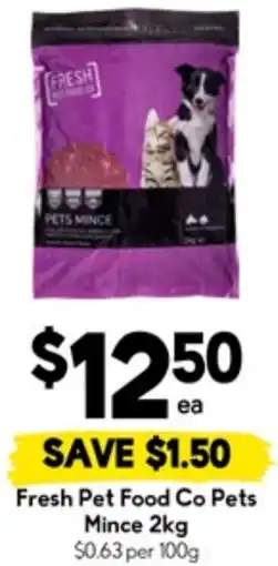 Drakes Fresh Pet Food Co Pets Mince offer