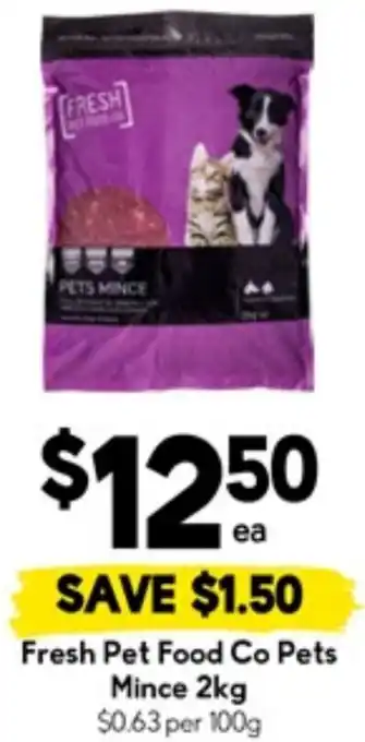 Drakes Fresh Pet Food Co Pets Mince offer