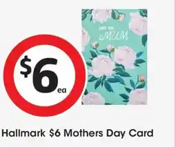 Coles Hallmark $6 Mothers Day Card offer