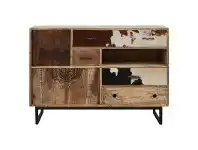 LivingStyles Eastwood Recycled Mango Wood Timber Multi Drawer Chest offer