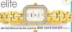 Goldmark elite Tank Sierra sunray dial, crystal set offer