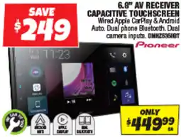 Autobarn 6.8" av receiver capacitive touchscreen offer