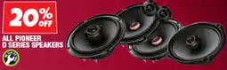 Autobarn All pioneer d series speakers offer