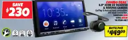 Autobarn Combo deal 6.9" 220w av receiver & reverse camera offer