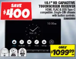 Autobarn 10.1" hd capacitive touchscreen receiver offer