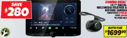 Autobarn Combo deal 10.1" digital multimedia receiver & reverse camera offer