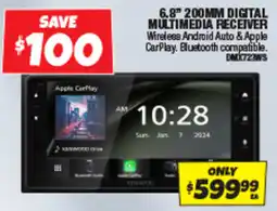 Autobarn 6.8" 200mm digital multimedia receiver offer