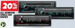 Autobarn All kenwood single din radios offer
