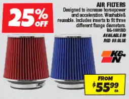 Autobarn Air filters offer
