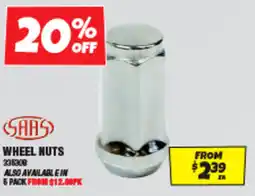 Autobarn Wheel nuts offer