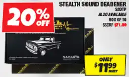 Autobarn Stealth sound deadener offer