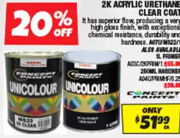 Autobarn 2k acrylic urethane clear coat offer