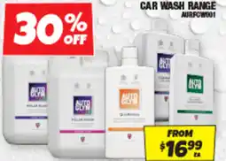 Autobarn Car wash range offer