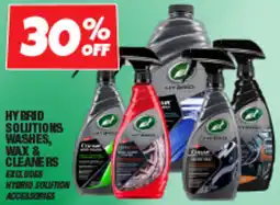 Autobarn Hybrid solutions washes, wax& cleaners offer