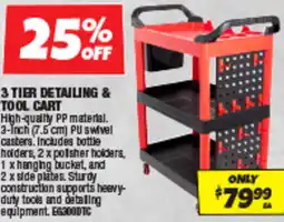 Autobarn 3 tier detailing & tool cart offer
