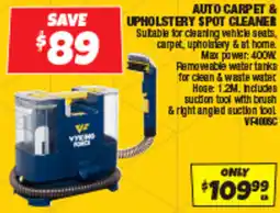 Autobarn Auto carpet & upholstery spot cleaner offer