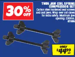 Autobarn Twin jaw coil spring compressor set offer