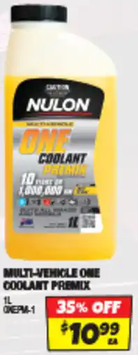 Autobarn Multi-vehicle one coolant premix offer