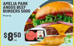 IGA Amelia park angus beef burgers offer