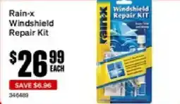 SuperCheap Auto Rain x Windshield Repair Kit offer