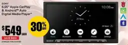 SuperCheap Auto Sony 6.95 apple carplay & android auto digital media player offer