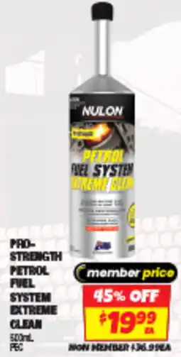 Autobarn Pro- strength petrol fuel system extreme clean offer