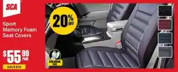 SuperCheap Auto Sport Memory Foam Seat Covers offer