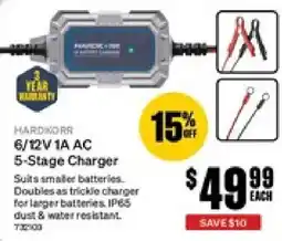 SuperCheap Auto 6/12v 1a ac 5 stage charger offer