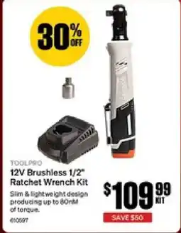 SuperCheap Auto 12V Brushless 1/2 Ratchet Wrench Kit offer