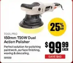 SuperCheap Auto 720W Dual Action Polisher offer