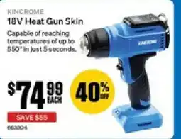 SuperCheap Auto 18V Heat Gun Skin offer