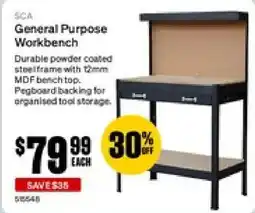 SuperCheap Auto General Purpose Workbench offer