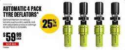 SuperCheap Auto Automatic tyre deflators offer